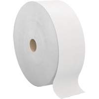 Pro Perform Toilet Paper, Jumbo Roll, 2 Ply, 1250' Length, White Superchem Industries