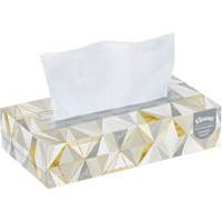 Papier-mouchoir Kleenex - &eacute;tui pratique, 2 pli, 7,8" lo x 8,3" la, 125 feuilles/boîte Superchem Industries
