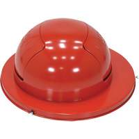 Drum Waste Disposal Top, Dome Lid, Metal, Fits Container Size: 23-1/2" Dia. Superchem Industries