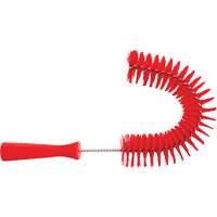 Brosse recourb&eacute;e, Soies Moyen/Ferme, Longueur de 15-1/2", Rouge Superchem Industries