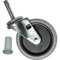 Roulette &agrave; tige de rechange pour chariot Rubbermaid Superchem Industries