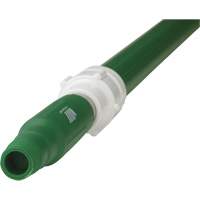 Manche de brosse pour plateforme, Brosse/Support &agrave; tampon, Vert, T&eacute;lescopique, 62"-113" lo Superchem Industries
