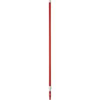 Deck Scrub Handle, Brush/Pad Holder, Red, Telescopic, 62"-113" L Superchem Industries