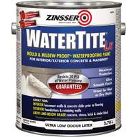 Watertite&reg; LX Mold & Mildew-Proof Waterproofing Paint, 3.78 L, Gallon, White Superchem Industries