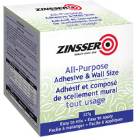All-Purpose Adhesive and Wall Size, 227 g, Kit, Clear Superchem Industries