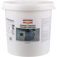 Concrete Saver&reg; Pourable Concrete Patching Compound, Kit, Grey Superchem Industries