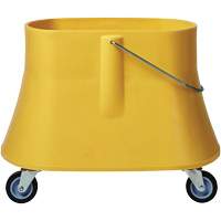Seau pour vadrouille Champ, Capacit&eacute; de 10 gal. US (40 pintes), Jaune Superchem Industries