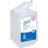 D&eacute;sinfectant en mousse sans alcool pour les mains Essential de Scott, 1000 ml, Cartouche de recharge, 0% alcool Superchem Industries
