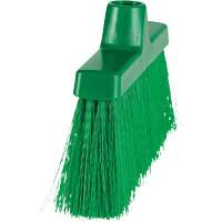 ColorCore Angle Head Broom, Medium Bristles, 10", Polypropylene, Green Superchem Industries