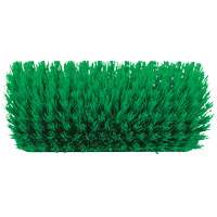 Brosse &agrave; angle double ColorCore pour surfaces hautes et basses, Soies Ferme, Longueur de 10", Vert Superchem Industries