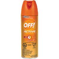 OFF! Active&reg; Insect Repellent, 15% DEET, Aerosol, 170 g Superchem Industries