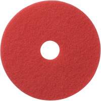 Floor Pads, 12", Buffing, Red Superchem Industries