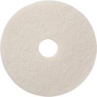 Floor Pads, 12", Polish, White Superchem Industries