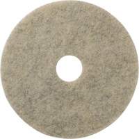 Porko Plus Floor Pads, 19", Buffing/Burnishing, Beige Superchem Industries