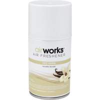 AirWorks&reg; Metered Air Fresheners, Very Vanilla, Aerosol Can Superchem Industries