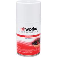 AirWorks&reg; Metered Air Fresheners, Fruit Basket, Aerosol Can Superchem Industries