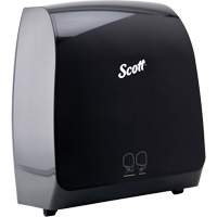 Distributeur de serviettes en rouleaux durs Scott Pro, &eacute;lectronique/Sans contact, 12,66" la x 9,18" p x 16,44" h Superchem Industries