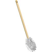 HD Toilet Brush with Wire Centre, 20" L, Polypropylene Bristles, Yellow Superchem Industries