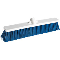 Balai-brosse pour le service alimentaire, Crins Moyen, 18", Polypropyl&egrave;ne, Blanc Superchem Industries