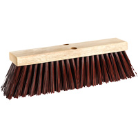 Street Push Broom, 14", X-Coarse, Polypropylene Bristles Superchem Industries