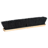 Push Broom Head, 18", Medium, PVC/Tampico Bristles Superchem Industries