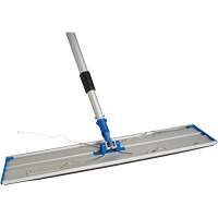 Static Attack Dust Mop Frame & Telescopic Handle, 24", Aluminum Superchem Industries