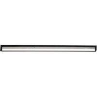 Window Squeegee Channel and Rubber, 14", Rubber, Stainless Steel Frame Superchem Industries