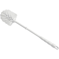 Bowl Brush, 15-1/2" L, Polypropylene Bristles, Red/White Superchem Industries