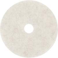Tampon de m&eacute;lange naturel, 17", Brunissage, Blanc Superchem Industries