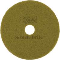TopLine Speed Floor Pad, 17", Burnishing, Brown Superchem Industries