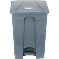 Step-On Garbage Can, Plastic, 12 US gal. Capacity Superchem Industries