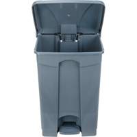Step-On Garbage Can, Plastic, 12 US gal. Capacity Superchem Industries