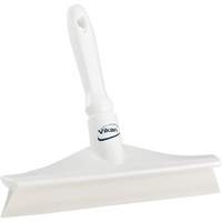 Raclette ultra hygi&eacute;nique pour paillasse, 10", Blanc Superchem Industries