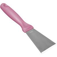 Grand racloir en acier inoxydable, Rose, 3" la x 9" lo Superchem Industries