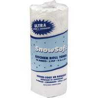 Snow Soft Premium Kitchen Towels, 2 Ply, 70 Sheets/Roll, 8" W, 11" L Superchem Industries