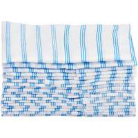 Disposable Single-Use Cloths, Microfibre, Blue/White Superchem Industries