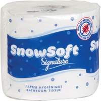 Snow Soft Premium Toilet Paper, 2 Ply, 600 Sheets/Roll, 145' Length, White Superchem Industries