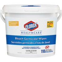 Healthcare&reg; Disinfecting Bleach Wipes, 110 Count Superchem Industries