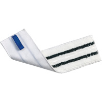 Wet Mop Pad, Scrubber, Microfibre, 4-1/2" x 18" Superchem Industries