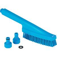 Waterfed Hand Brush, Stiff Bristles, 13" Long, Blue Superchem Industries