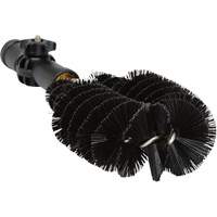 Drain Cleaning Brush, Stiff Bristles, 11" Long, Black Superchem Industries