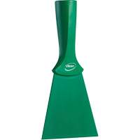 Nylon Scraper with Threaded Handle, Green, 4" W x 8" L Superchem Industries