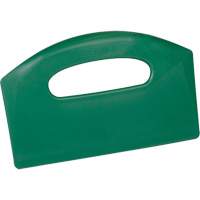 Metal Detectable Bench Scraper, Green, 8-1/2" W x 5-1/4" L Superchem Industries
