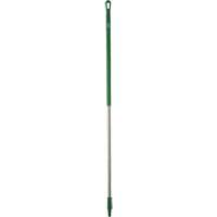 Handle, Broom/Brush/Pad Holder/Scraper/Squeegee, Green, Ergonomic, 59" L Superchem Industries