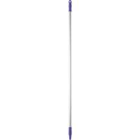 Basic Handle, Broom/Scraper/Squeegee, Purple, Standard, 57" L Superchem Industries