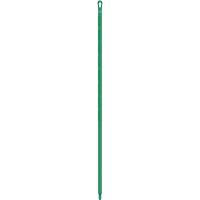 Ultra Hygiene Handle, Broom/Brush/Pad Holder/Scraper/Squeegee, Green, Ergonomic, 67" L Superchem Industries