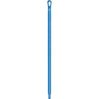 Ultra Hygiene Handle, Broom/Brush/Pad Holder/Scraper/Squeegee, Blue, Standard, 40" L Superchem Industries