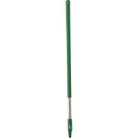 Handle, Broom/Brush/Pad Holder/Scraper/Squeegee, Green, Standard, 40" L Superchem Industries