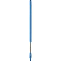 Handle, Broom/Brush/Pad Holder/Scraper/Squeegee, Blue, Standard, 40" L Superchem Industries