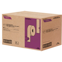 Pro Select&reg; Toilet Paper, Jumbo Roll, 2 Ply, 900' Length, White Superchem Industries